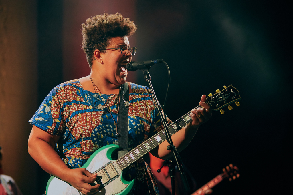 A photo of Alabama Shakes at The Greek Theatre on 8/10/2016