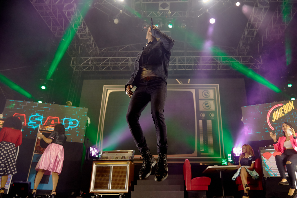 A photo of A$AP Rocky at Camp Flog Gnaw 2015 on 11/14/2015