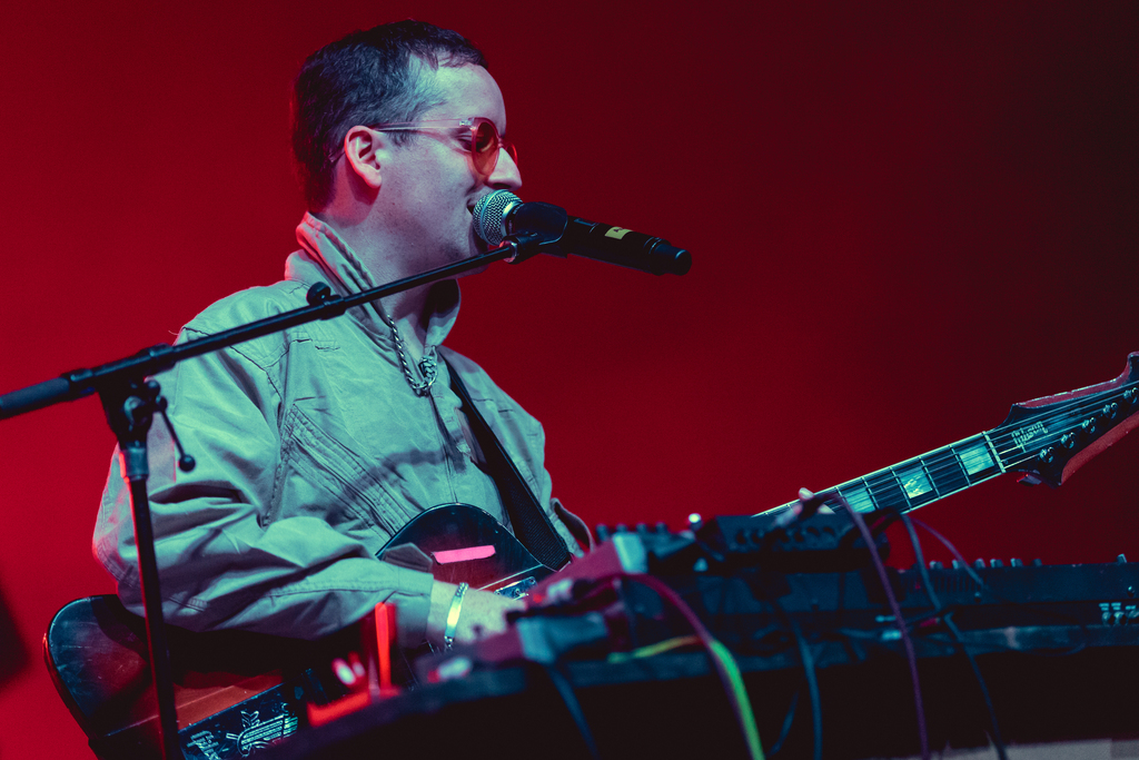 A photo of Hot Chip at The Greek Theatre on 8/11/2015