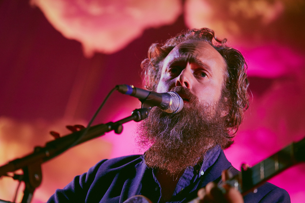 A photo of Iron & Wine at Immanuel Presbyterian Church on 10/26/2017