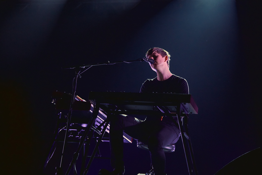 A photo of James Blake at Beath Goth 2017 on 8/1/2017