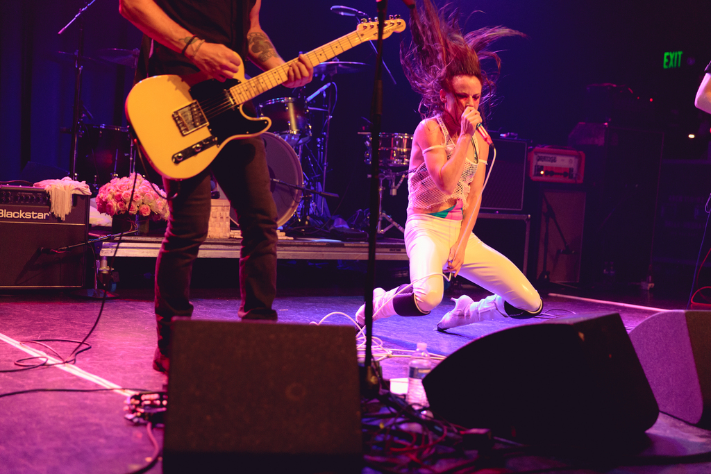 A photo of Juliette Lewis at El Rey Theatre on 7/23/2015