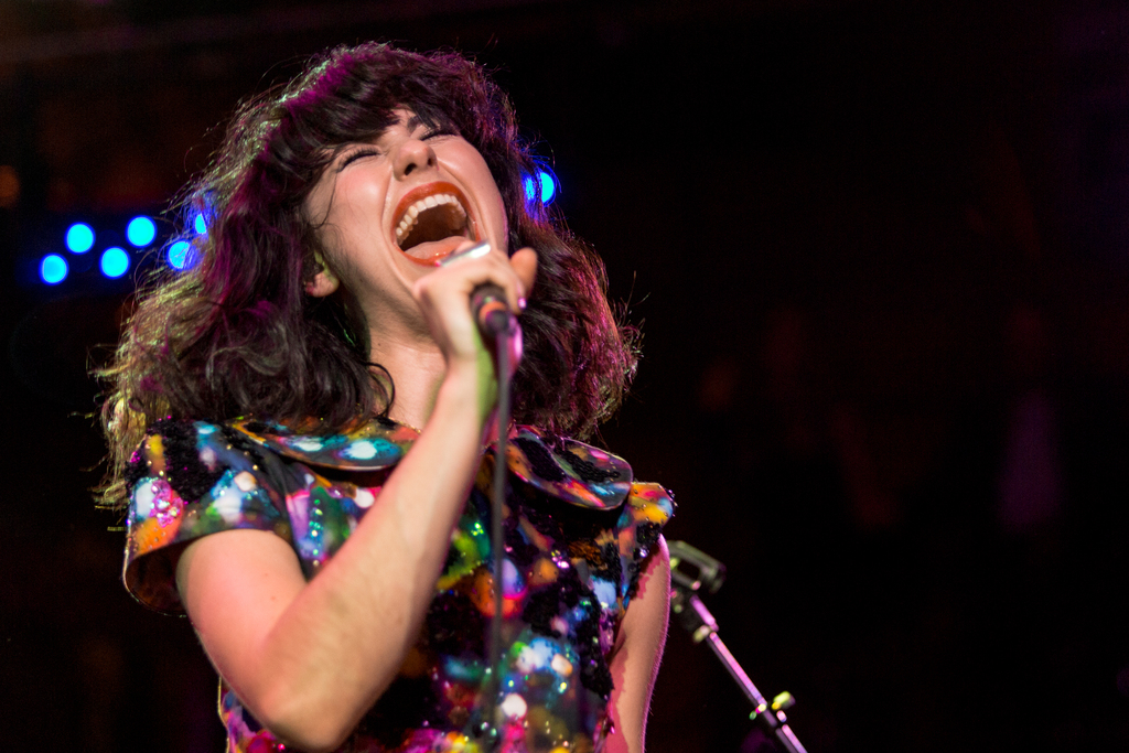 A photo of Kimbra at Troubadour on 4/17/2012