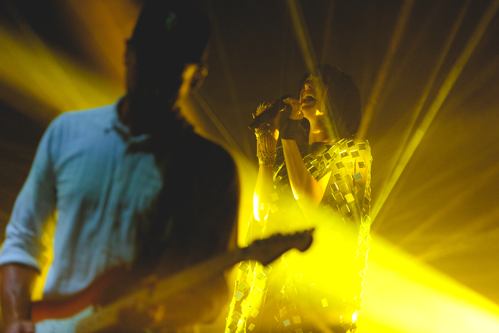 A photo of Phantagram at Hollywood Forever Cemetery on 9/6/2014