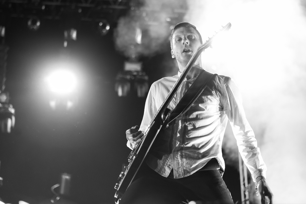 A photo of Refused at FYF Fest 2012 on 9/2/2012