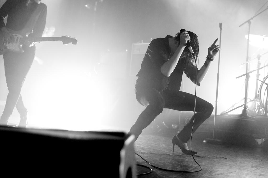 A photo of Savages at The Roxy Theatre on 8/26/2015