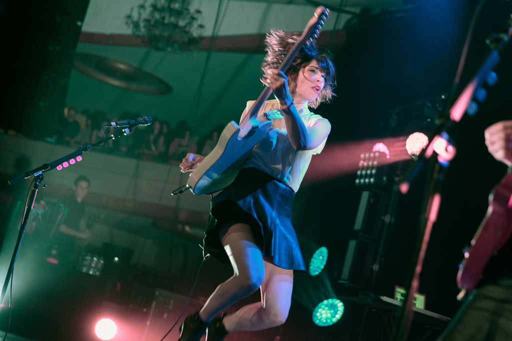 A photo of Sleater Kinney at The Palladium on 4/30/2015