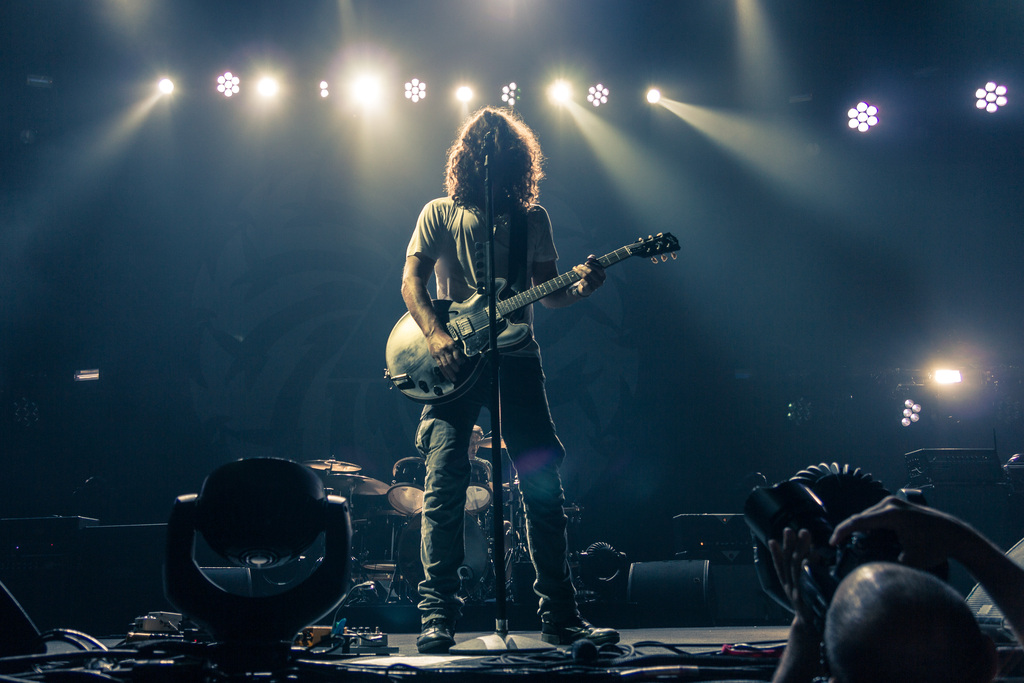 A photo of Soundgarden at The Forum on 7/22/2011