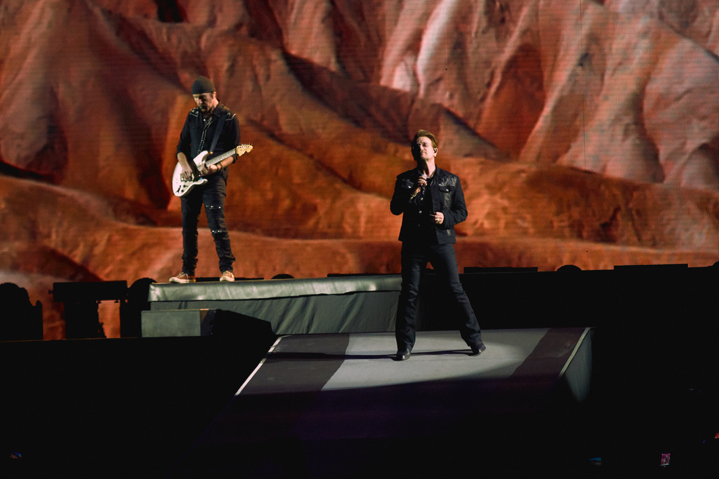 A photo of U2 at The Rose Bowl on 5/21/2017