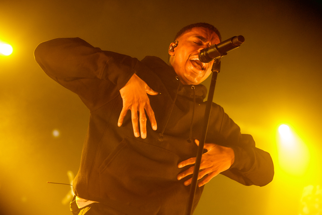 A photo of Vince Staples at The Fonda Theatre on 4/11/2017