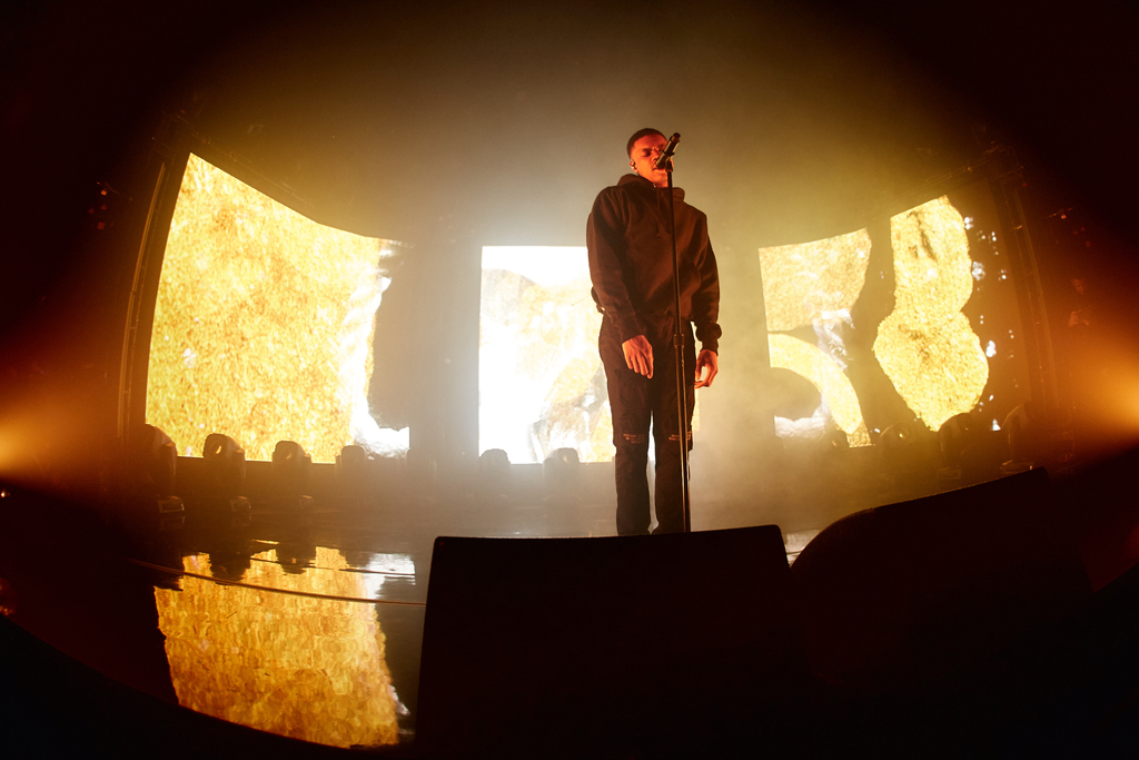 A photo of Vince Staples at The Fonda Theatre on 4/11/2017