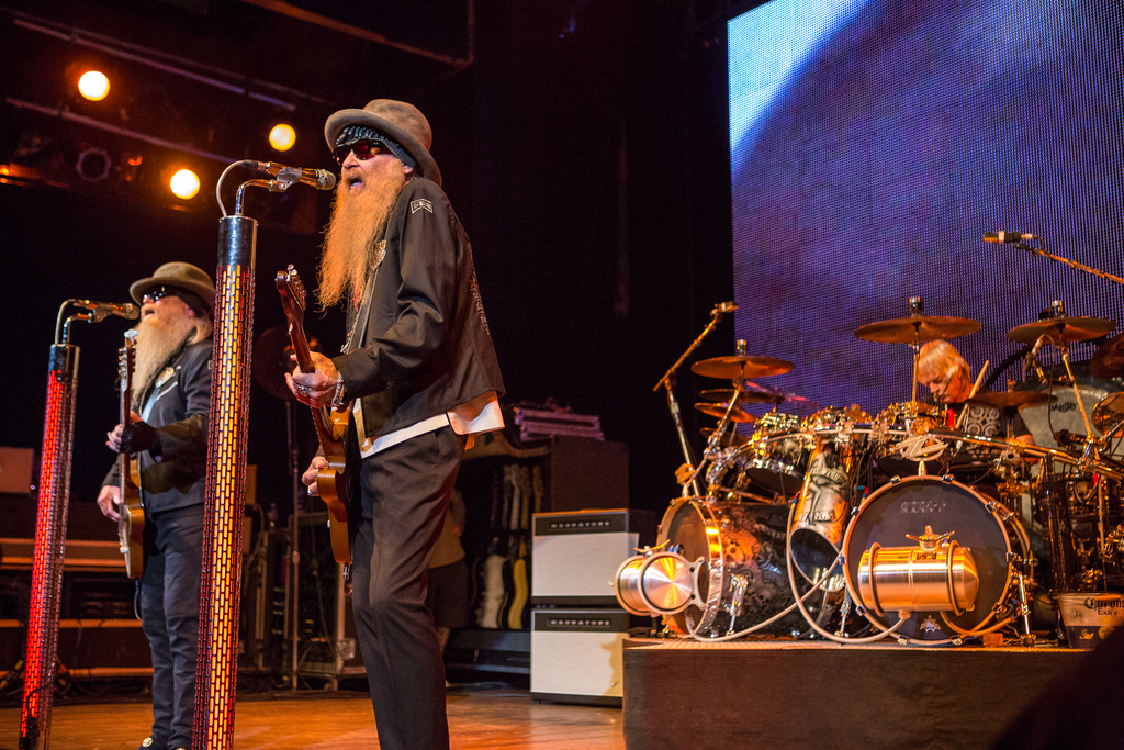 A photo of ZZ Top at House of Blues West Hollywood on 12/4/2012